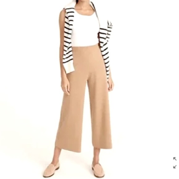 J Crew -Wide Leg Sweater Panr - Picture 1 of 8